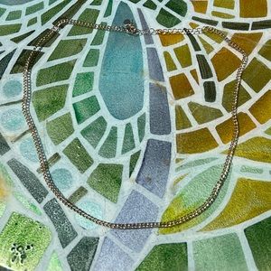 Small gold chain necklace. 🌟